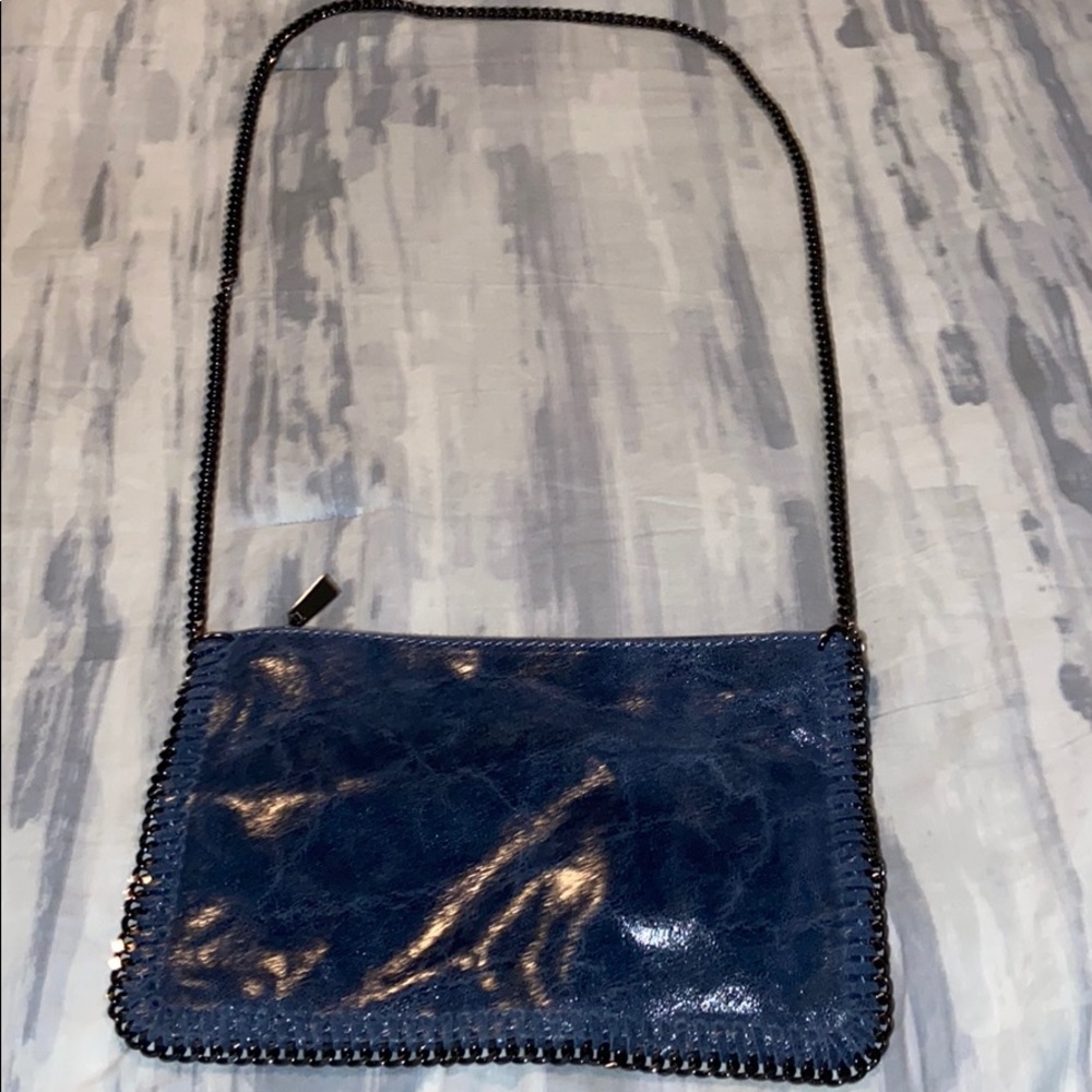 Beautiful Leather and Chain Bag